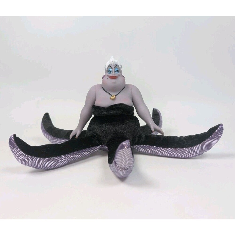 Disney Ursula Plush Doll Little Mermaid Villain Octopus Tentacle Figure Toy